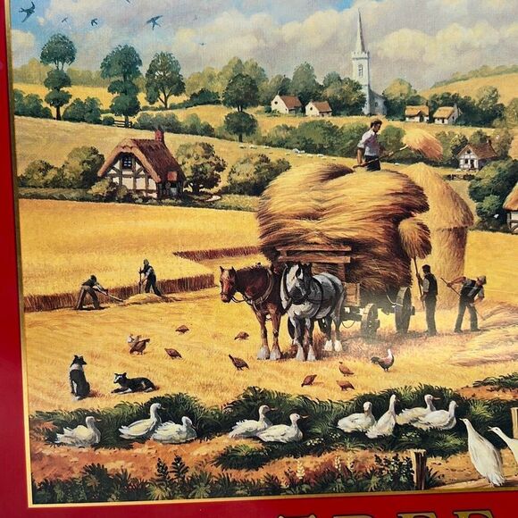 1996 Crabtree & Evelyn London Collectible Metal Tin Box Vintage Vtg Storage Red - Picture 15 of 16